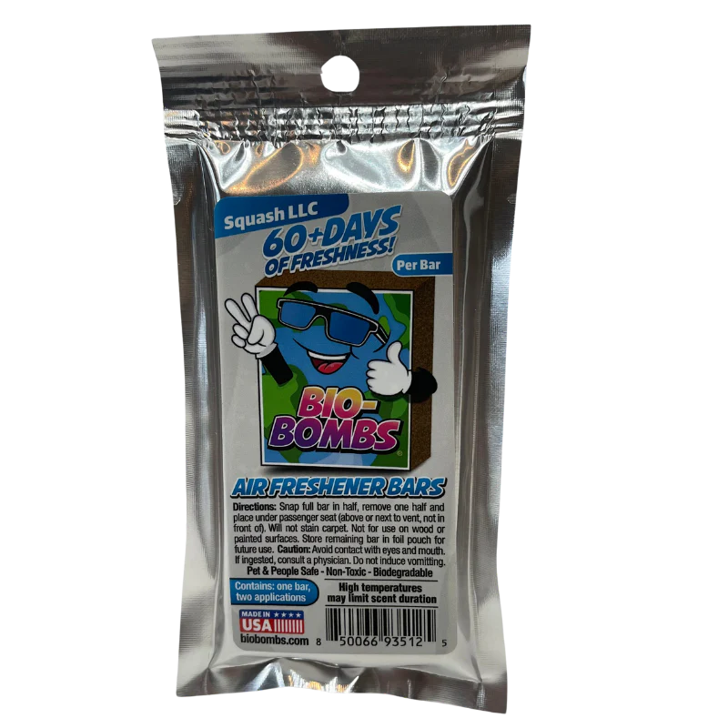 BIO BOMBS THE BEST CAR AIR FRESHENER - BIO-FRESH BAR