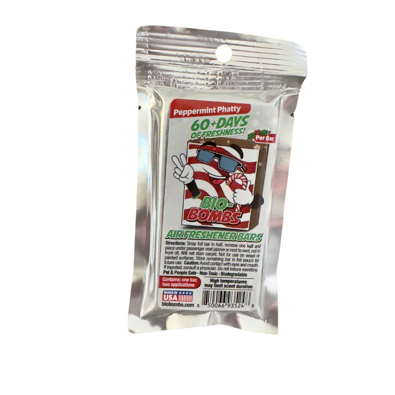 BIO BOMBS THE BEST CAR AIR FRESHENER - BIO-FRESH BAR