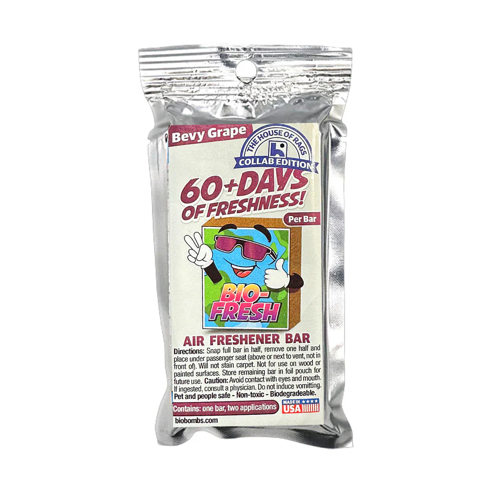 BIO BOMBS THE BEST CAR AIR FRESHENER - BIO-FRESH BAR