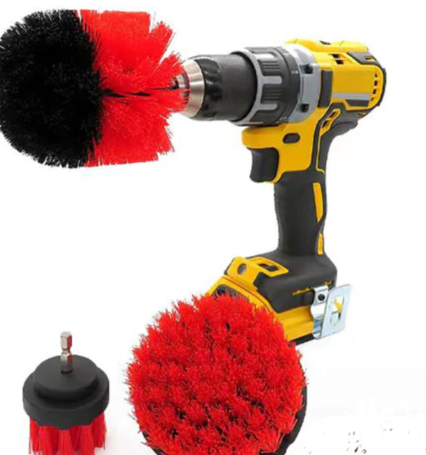Drill Brush Set Red