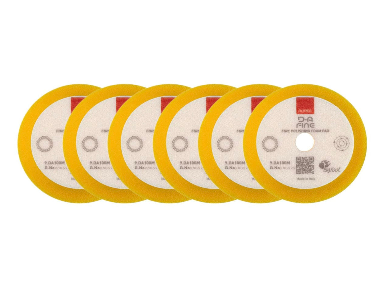 Rupes DA Fine Polishing Foam Pad 1”(6pack)