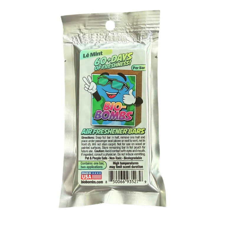 BIO BOMBS THE BEST CAR AIR FRESHENER - BIO-FRESH BAR