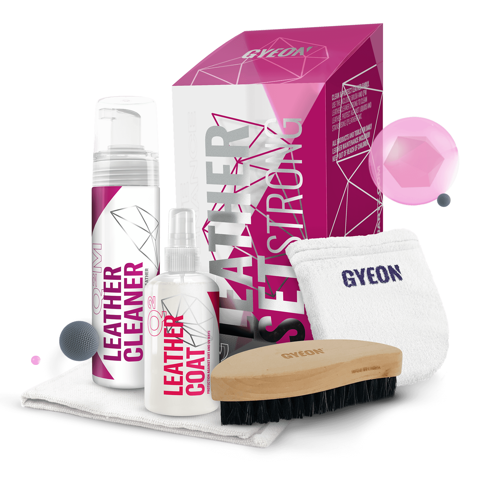GYEON LEATHER CLEANER SET - STRONG