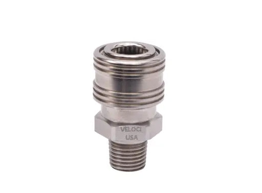 Prima Stainless Steel Coupler 1/4" MPT