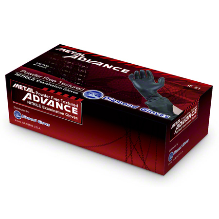 Black Advance Nitrile gloves Medium