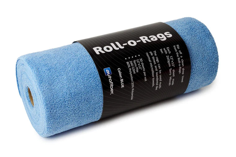 Autofiber Roll-o-Rags - Microfiber Towels on a Roll
