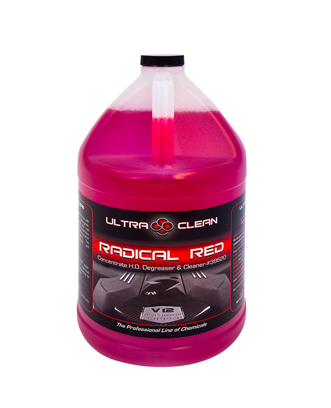 ULTRA CLEAN Radical Red - Heavy Duty Degreaser — H2O AUTO DETAIL SUPPLY